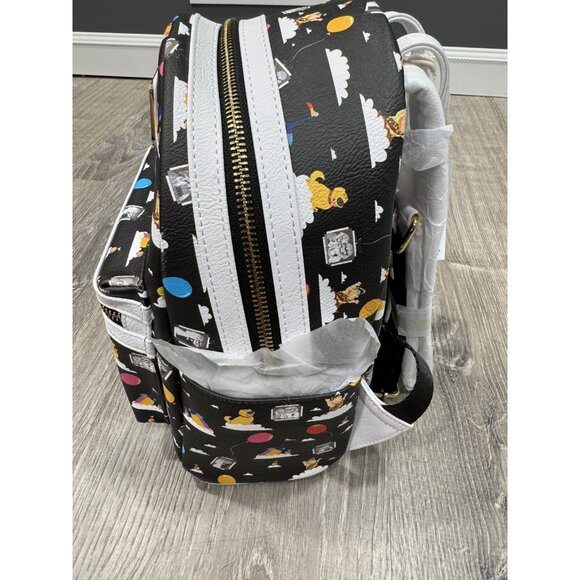 Disney Parks Loungefly Mini Backpack UP Characters And Balloons New LF7